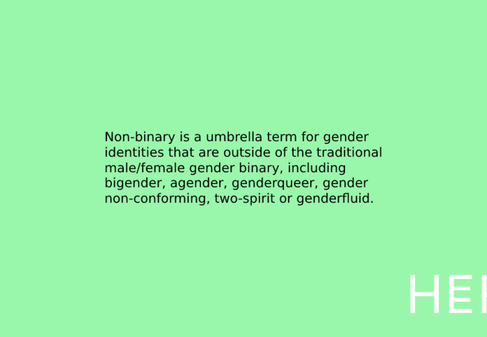 Nicht-binär Bedeutung & Definition – LGBTQ Glossar